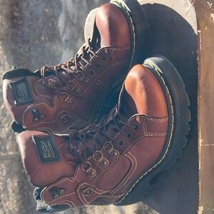 Dr Martens 7A14 Teak Safety Boot Size men 8 women 9